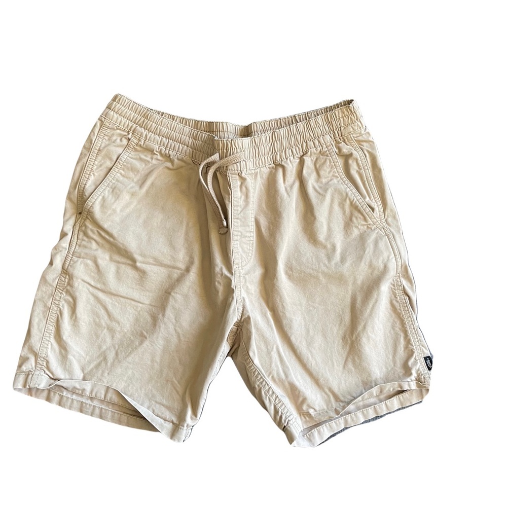 Mens Vans khaki drawstring shorts